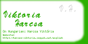 viktoria harcsa business card